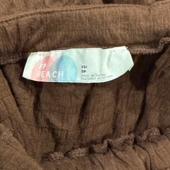 Free People La La Tiered Flutter Sleeve Maxi Dress Size XS - Picture 8 of 12